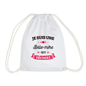 BELLE-MÈRE QUI DÉCHIRE - Sac de sport léger - blanc - Devant