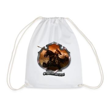 Crusades.3 - Drawstring Bag - white - Front
