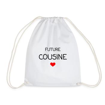 FUTURE COUSINE - Sac de sport léger - blanc - Devant