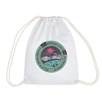 Apollo Gagarin Space Russia Astronaut - Drawstring Bag - white - Front