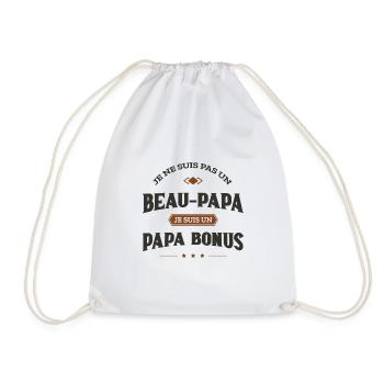 BEAU PAPA - PAPA BONUS - Sac de sport léger - blanc - Devant