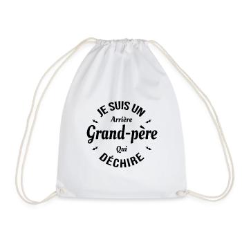 ARRIÈRE GRAND-PÈRE QUI DÉCHIRE - Sac de sport léger - blanc - Devant