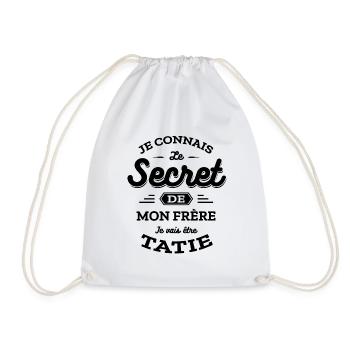 FUTURE TATIE - JE VAIS ETRE TATIE - Sac de sport léger - blanc - Devant