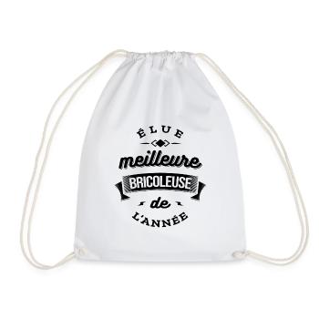 ELUE MEILLEURE BRICOLEUSE DE L'ANNEE - Sac de sport léger - blanc - Devant