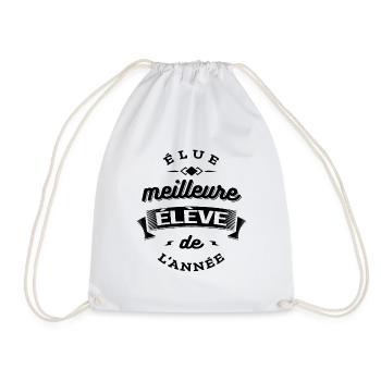 ELUE MEILLEURE ELEVE DE L'ANNEE - Sac de sport léger - blanc - Devant