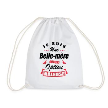 BELLE-MÈRE AVEC OPTION RÂLEUSE - Sac de sport léger - blanc - Devant
