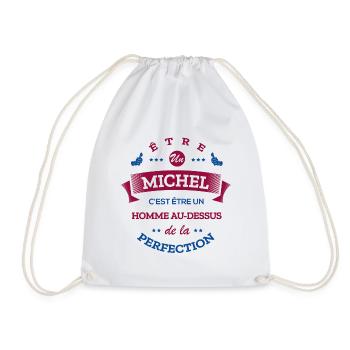MICHEL PARFAIT - NOM MICHEL - Sac de sport léger - blanc - Devant