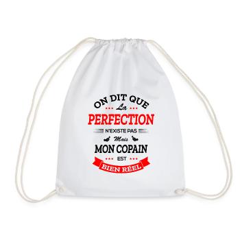 COPAIN PARFAIT - Sac de sport léger - blanc - Devant