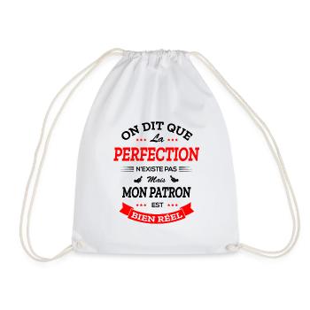 PATRON PARFAIT - Sac de sport léger - blanc - Devant