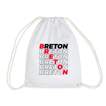 BRETON - Sac de sport léger - blanc - Devant
