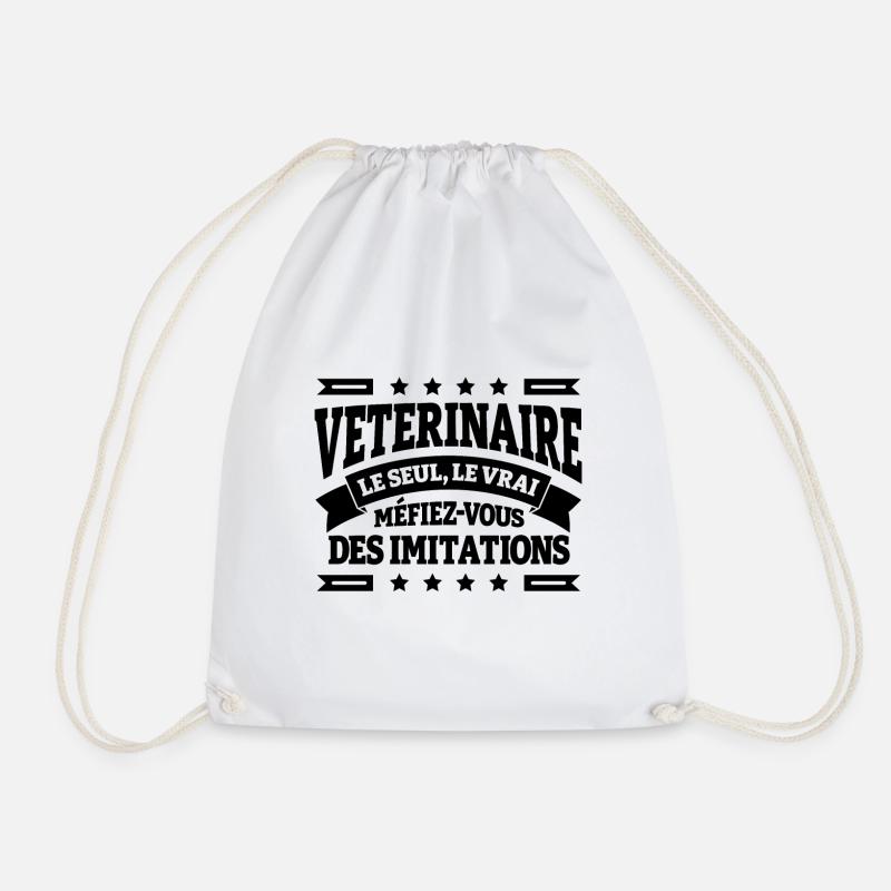 VÉTÉRINAIRE LE SEUL LE VRAI - Sac de sport léger - blanc
