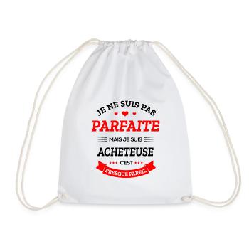 ACHETEUSE PARFAITE - Sac de sport léger - blanc - Devant