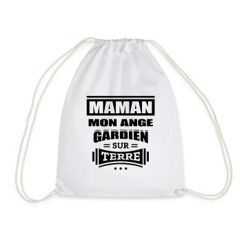 MAMAN MON ANGE GARDIEN SUR TERRE - Sac de sport léger - blanc - Devant