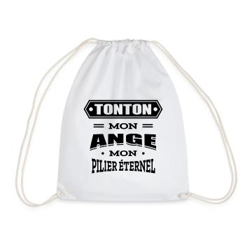 TONTON MON ANGE MON PILIER ETERNEL - Sac de sport léger - blanc - Devant