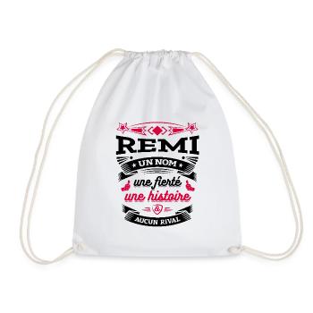 REMI UN NOM UNE FIERTÉ AUCUN RIVAL - Sac de sport léger - blanc - Devant
