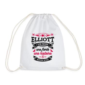 ELLIOTT UN NOM UNE FIERTÉ AUCUN RIVAL - Sac de sport léger - blanc - Devant