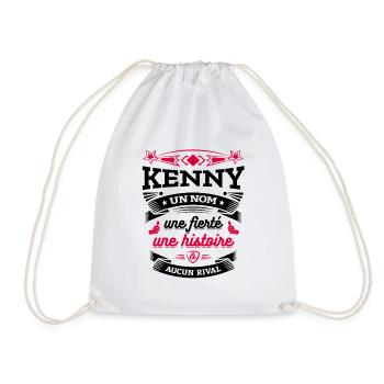 KENNY UN NOM UNE FIERTÉ AUCUN RIVAL - Sac de sport léger - blanc - Devant