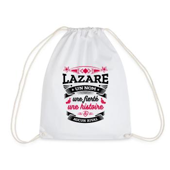 LAZARE UN NOM UNE FIERTÉ AUCUN RIVAL - Sac de sport léger - blanc - Devant
