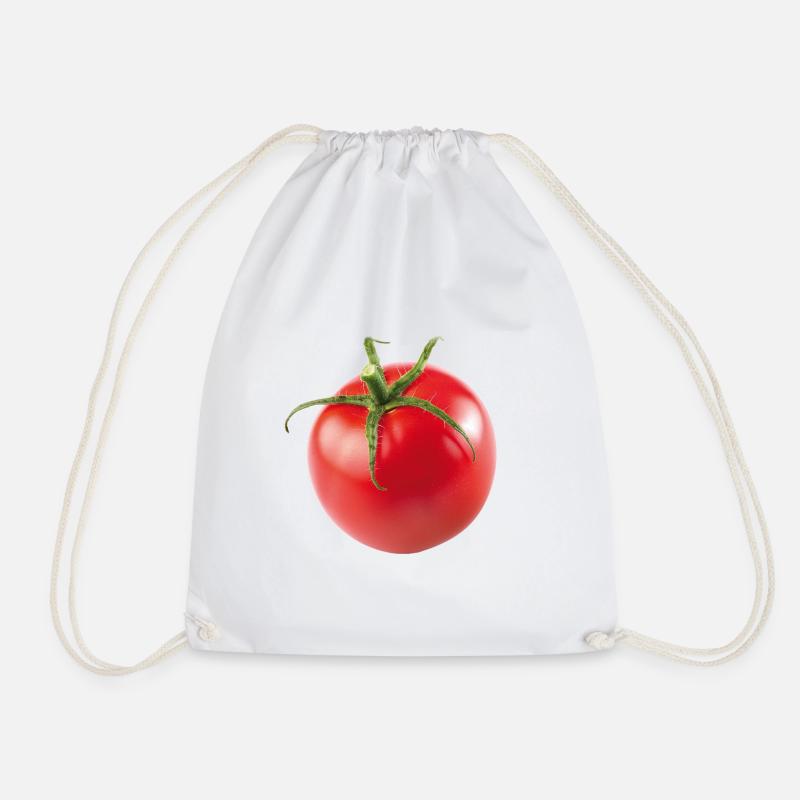 Tomate - Turnbeutel - Weiß