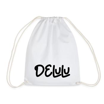 Delulu - Turnbeutel - Weiß - Vorne