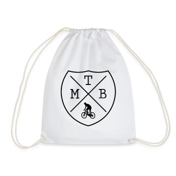 VTT vélo VTT - Sac de sport léger - blanc - Devant