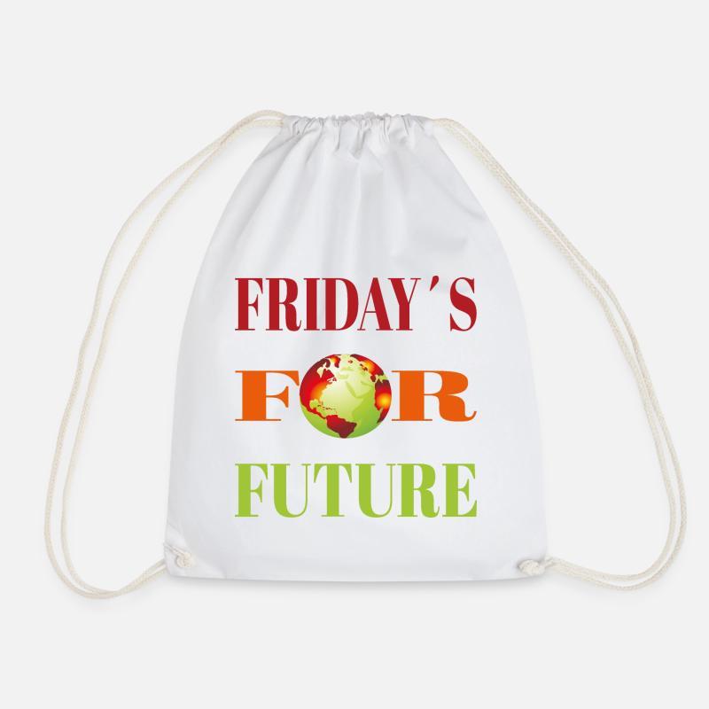 Fridays for future - Turnbeutel - Weiß