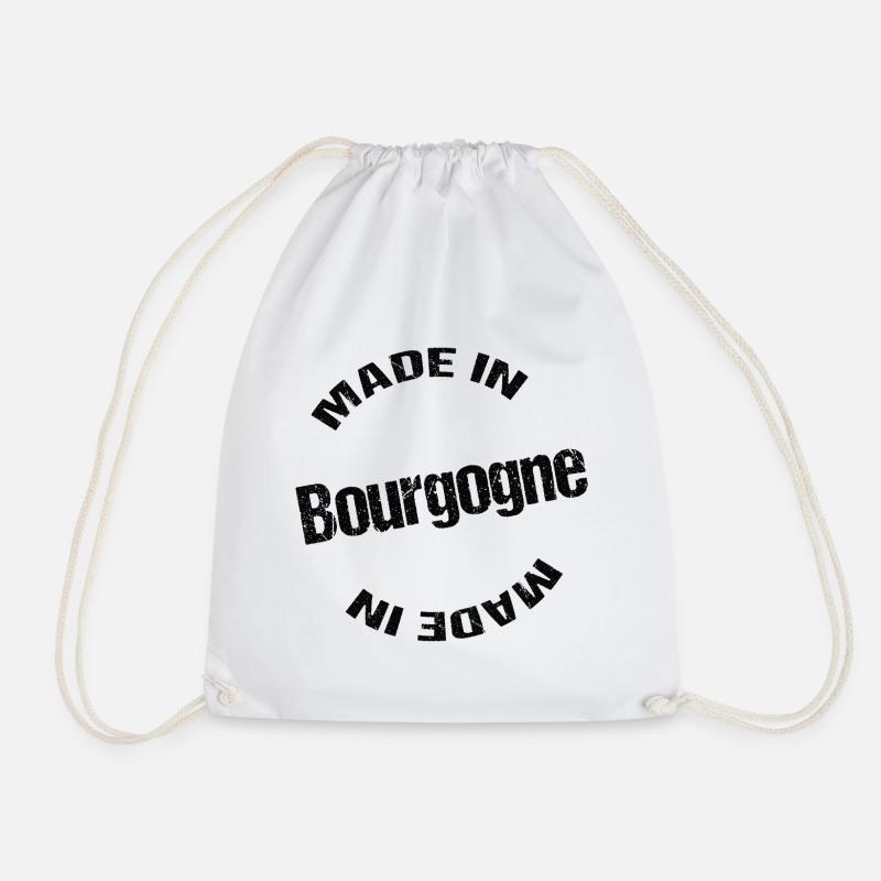 Made in Bourgogne - Sac de sport léger - blanc