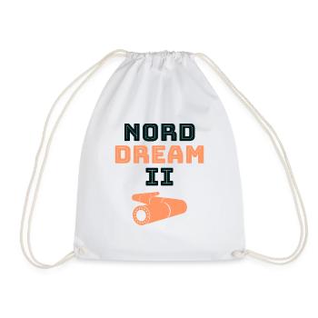 Nord Dream - Turnbeutel - Weiß - Vorne