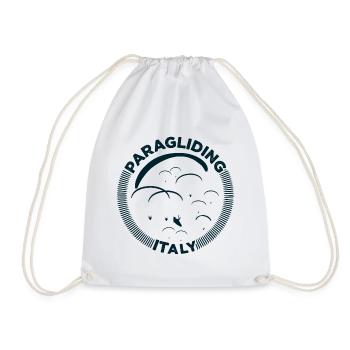 Parapente Italie - Sac de sport léger - blanc - Devant