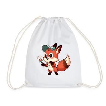 FOX 4 - Turnbeutel - Weiß - Vorne