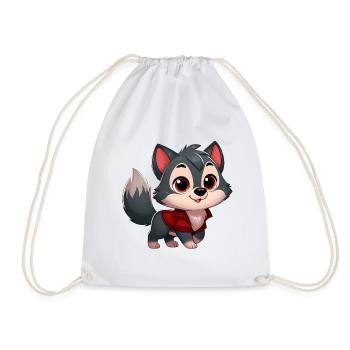 wolf 4 - Sac de sport léger - blanc - Devant