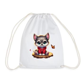 wolf 10 - Sac de sport léger - blanc - Devant