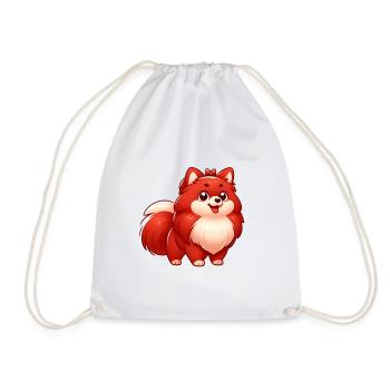 Spitz - Drawstring Bag - white - Front