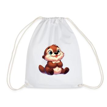 loutre 15 - Sac de sport léger - blanc - Devant