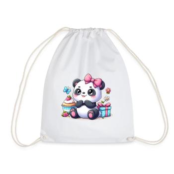panda 7 - Sac de sport léger - blanc - Devant