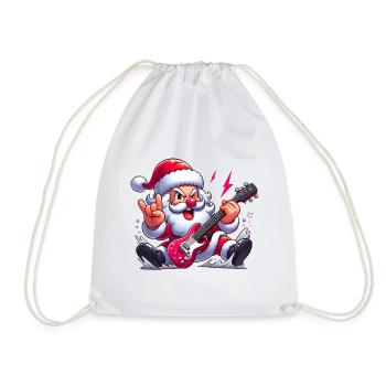 Santa Rock 8 - Turnbeutel - Weiß - Vorne
