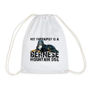 Bouvier bernois - Sac de sport léger - blanc - Devant