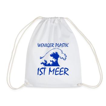 fridays for future - Turnbeutel - Weiß - Vorne
