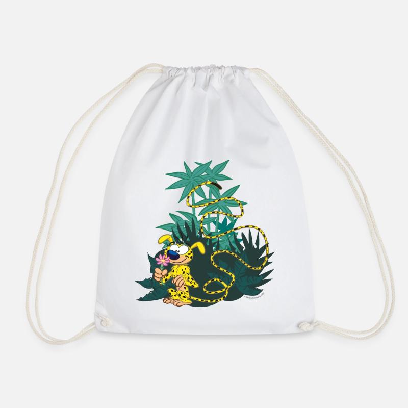Marsupilami Dans Le Vert - Sac de sport léger - blanc