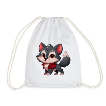 wolf 9 - Sac de sport léger - blanc - Devant