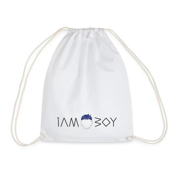 Je suis un garçon européen - Sac de sport léger - blanc - Devant