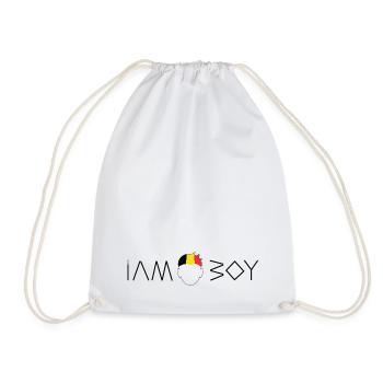 I am a Belgian boy - Turnbeutel - Weiß - Vorne