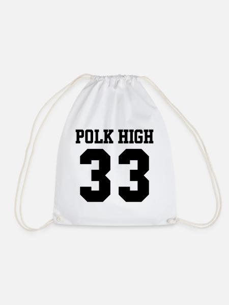 Polk Hoch 33 - Turnbeutel - Weiß