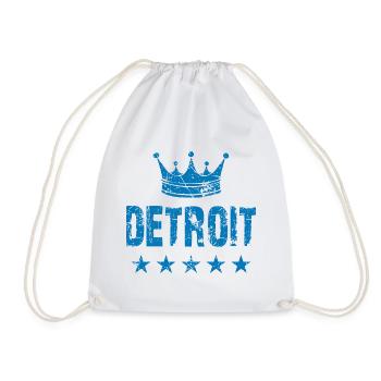 Detroit - Turnbeutel - Weiß - Vorne