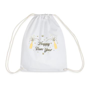 Bonne année ! - Sac de sport léger - blanc - Devant