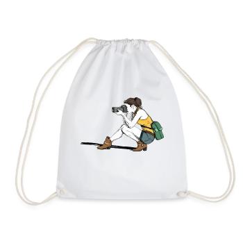 un beau photographe - Sac de sport léger - blanc - Devant