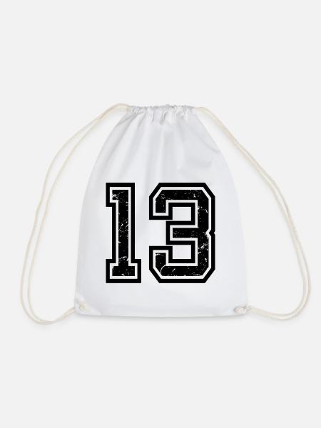 Cooles Geschenk zum 13. Geburtstag von 13 - 13 Jahren - Turnbeutel - Weiß
