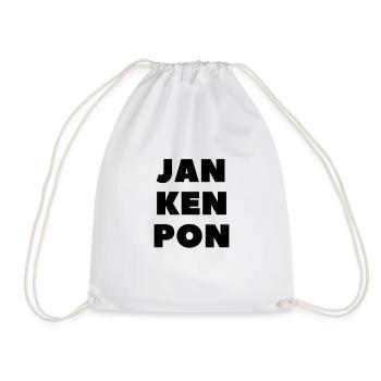 JAN KEN PON - Sac de sport léger - blanc - Devant