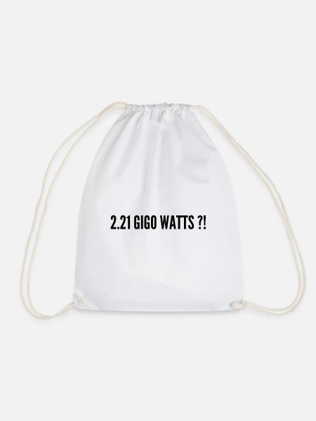 2.21 GIGO WATTS ?! - Sac de sport léger - blanc