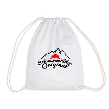 Schwarzwälder Original Schwarzwald Geschenkidee - Turnbeutel - Weiß - Vorne